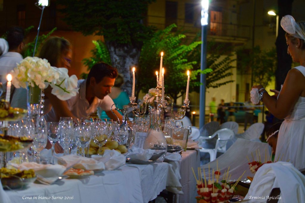 SARNO: CENA IN BIANCO ALLA QUINTA EDIZIONE
